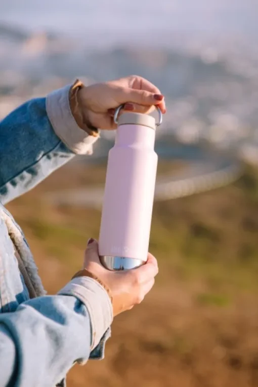 Klean Kanteen Insulated Classic Narrow juomapullo, 355 ml, vaaleanpunainen| Eristetyt Juomapullot