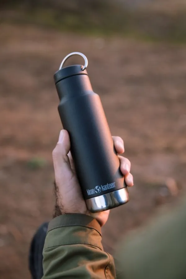 Klean Kanteen Eristetyt Juomapullot^Insulated Classic Narrow juomapullo, 355 ml, musta