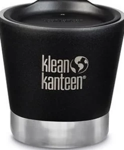 Klean Kanteen Insulated Tumbler 237ml (w/Tumbler Lid) Shale Black| Astiat Ja Ruokailuvälineet