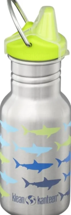 Klean Kanteen Kid Classic Narrow lasten pullo, 355ml (Sippy Cap), Sharks| Juomapullot
