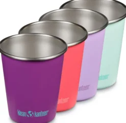 Klean Kanteen Kid Cup muki, 296ml, 4kpl, Butterflies| Juomapullot