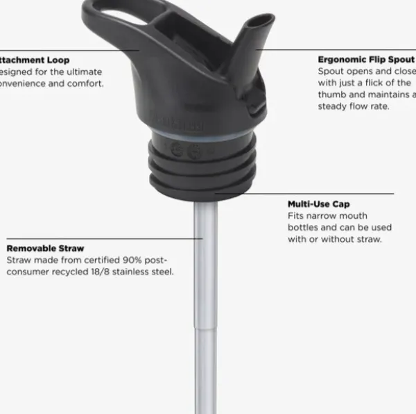 Klean Kanteen Classic Narrow 532ml (w/Flip Seal Sport) Clear Sky| Juomapullot