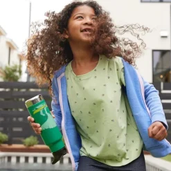 Klean Kanteen Insulated Kid Classic Narrow 355ml (w/Sport) Dino Skate| Juomapullot
