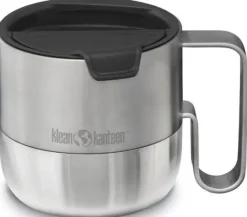Klean Kanteen Rise Mug 414ml (w/Flip Lid) Brushed Stainless| Termosmukit