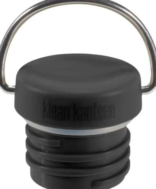Klean Kanteen Loop Cap juomapullon korkki, musta (Classic-malleihin)| Juomapullojen Tarvikkeet