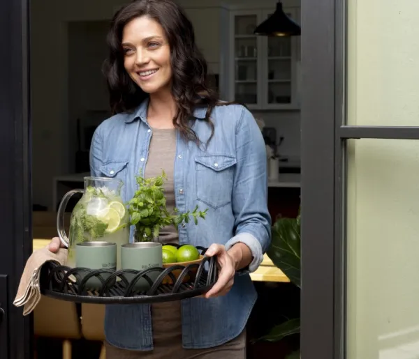 Klean Kanteen Termosmukit^Rise Lowball muki, 296ml (Flip Lid), Sea Spray