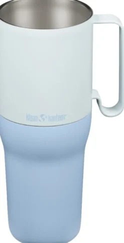 Klean Kanteen Rise TumblerFlip Lid w/Straw muki, 1L, Ice Blue| Eristetyt Juomapullot