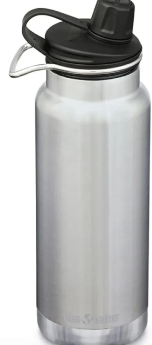 Klean Kanteen TKWide 946ml with Wide Chug Cap Brushed Stainless| Eristetyt Juomapullot