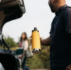 Klean Kanteen TKWide 946ml with Wide Chug Cap Black| Eristetyt Juomapullot