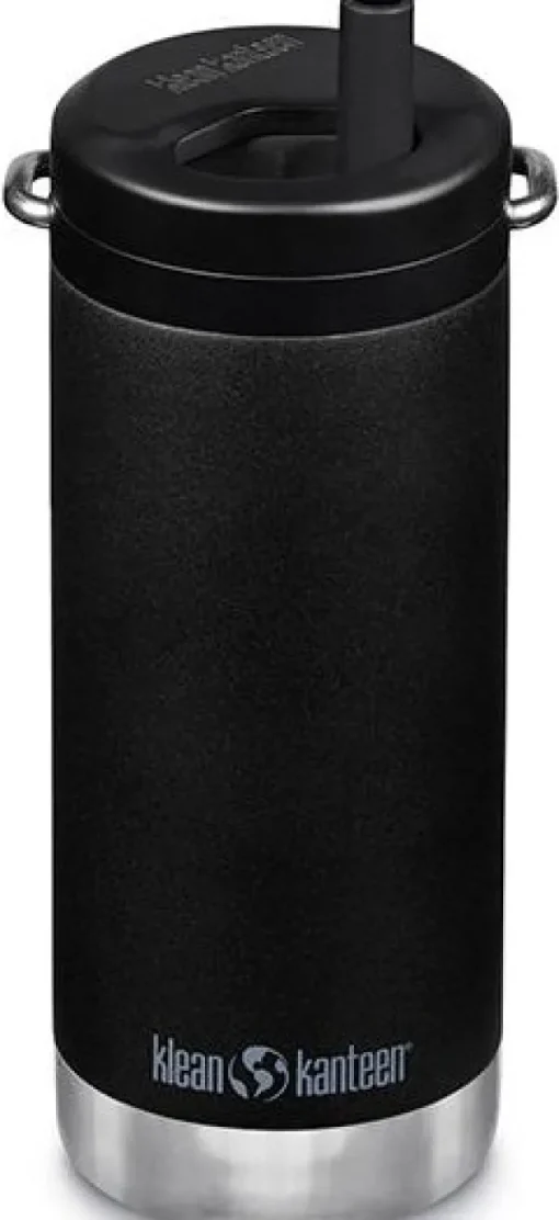 Klean Kanteen TKWide 355ml with Wide Twist Cap Black| Eristetyt Juomapullot