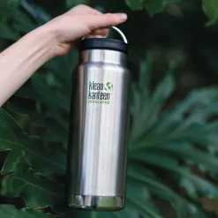 Klean Kanteen TKWide 946ml with Wide Loop Cap Brushed Stainless| Eristetyt Juomapullot
