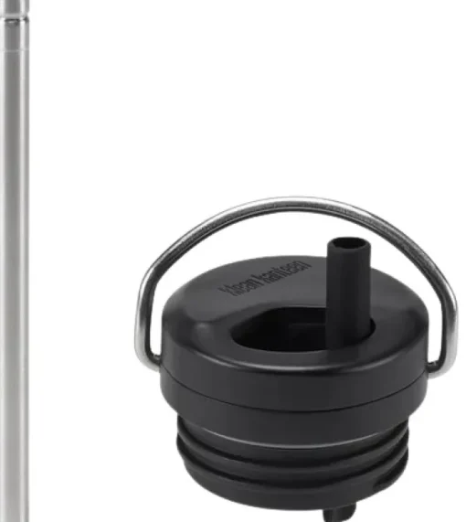 Klean Kanteen Twist Cap w/ Straw Kit pillisetti, Black| Juomapullojen Tarvikkeet