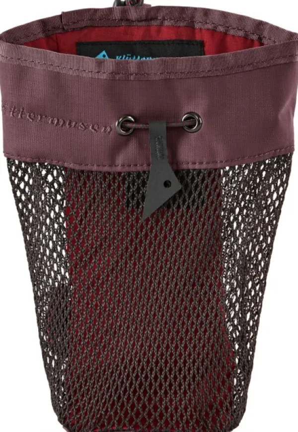 Klättermusen Bottle Holder 2.0 pullonpidike, viininpunainen| Reppujen Ja Laukkujen Tarvikkeet