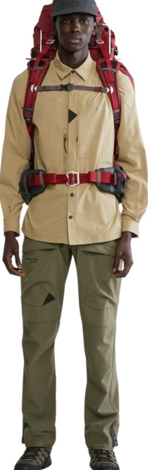 Klättermusen Garm LS Shirt paita, Silver Green| Flanelli- Ja Kauluspaidat