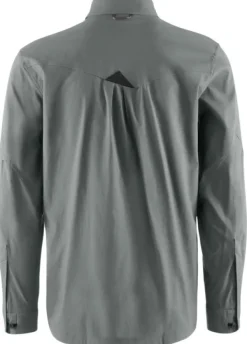 Klättermusen Garm LS Shirt M's Teal Grey| Flanelli- Ja Kauluspaidat