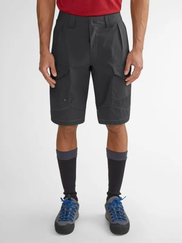 Klättermusen Shortsit^Grimner vaellusshortsit, tummanharmaa