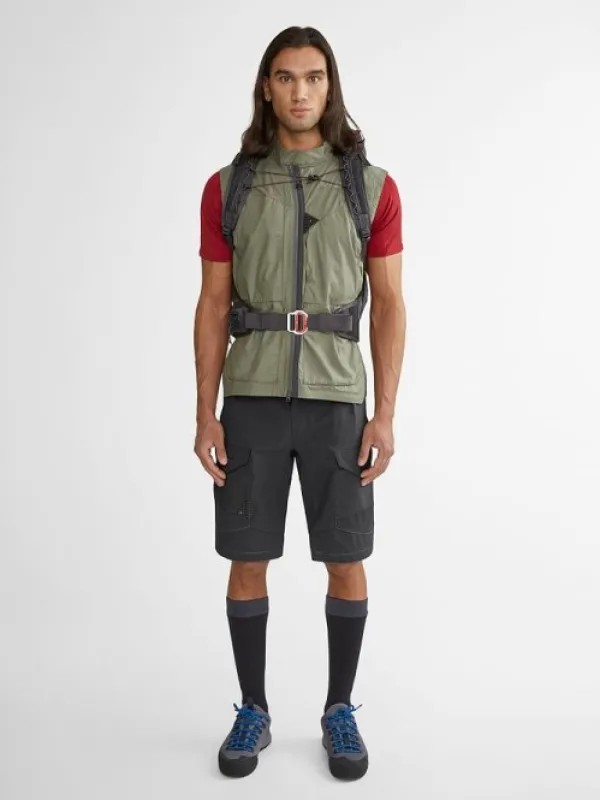 Klättermusen Shortsit^Grimner vaellusshortsit, tummanharmaa