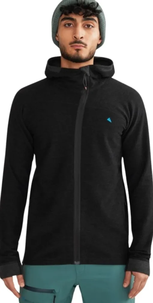Klättermusen Hupparit, Fleecet Ja Välipaidat^Hödur Hooded Zip välikerros, Clay