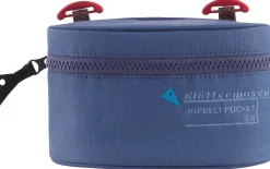 Klättermusen Reppujen Ja Laukkujen Tarvikkeet^Hipbelt Pocket 2.0 lisätasku, siniharmaa