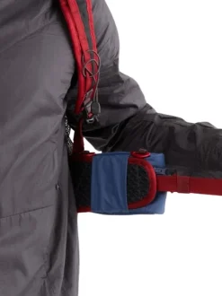 Klättermusen Reppujen Ja Laukkujen Tarvikkeet^Hipbelt Pocket 2.0 lisätasku, siniharmaa