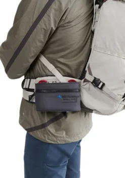 Klättermusen Reppujen Ja Laukkujen Tarvikkeet^Hipbelt Pocket 2.0 lisätasku, siniharmaa