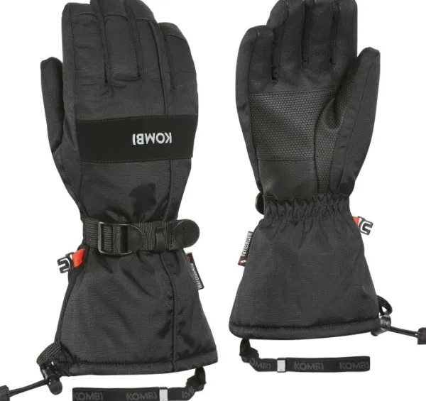 Kombi Lasten Asusteet^Kids Storm Glove lasten hanskat, musta