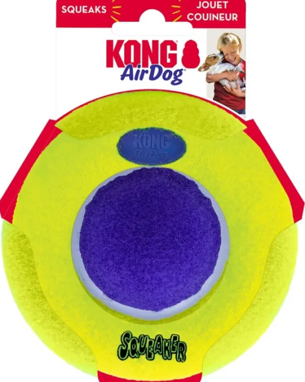 Kong Airdog Squeaker Saucer M/L| Aktivointilelut