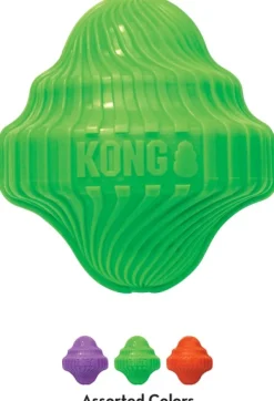 Kong Squeezz Orbitz Pin Top Mix koiranlelu, M/L| Aktivointilelut