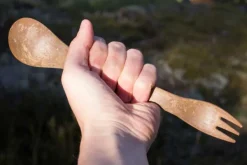 Kupilka Spork 225 eräruokailuväline, punainen| Astiat Ja Ruokailuvälineet