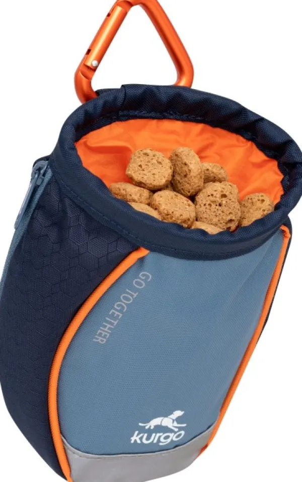 Kurgo Go Stuff It Treat Bag makupalapussi, tummansininen| Makupalat