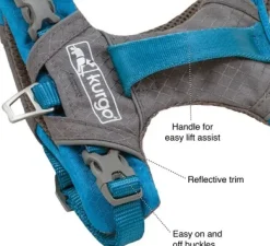 Kurgo Journey Air Harness koirien valjaat, Coral| Valjaat