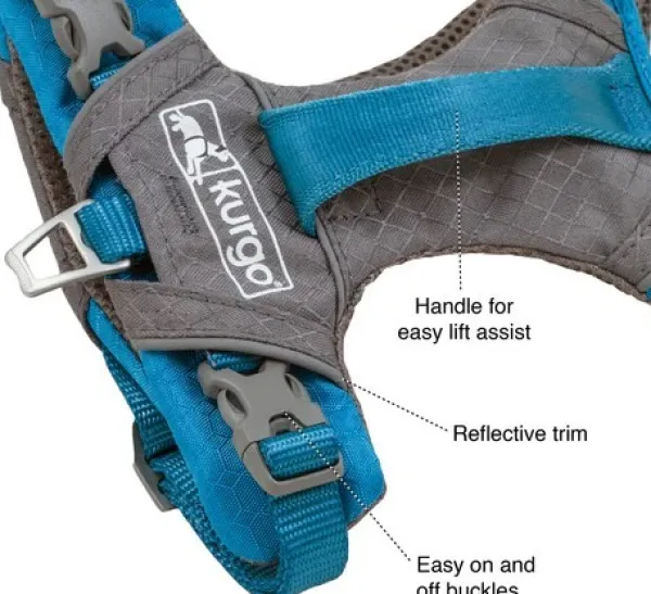 Kurgo Journey Air Harness koirien valjaat, Coral| Valjaat