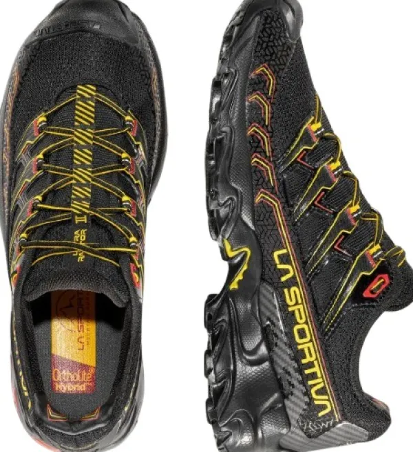 La Sportiva M's Ultra Raptor II Black/Yellow| Ulkoilukengät