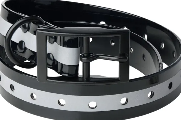 Lafayette kaulapanta heijastimella, musta| Vilkkuvalot Ja Huomiotuotteet