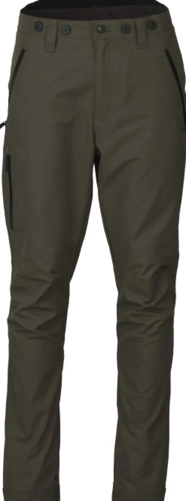 Laksen Metsästyshousut/Topatut Metsästyshousut^Dynamic Eco metsästyshousut, oliivinvihreä