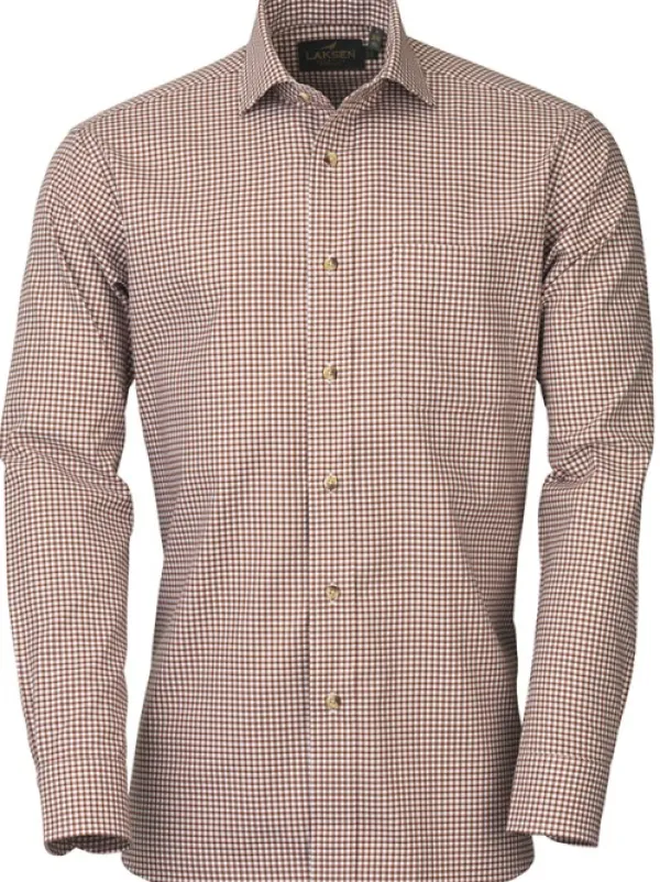 Laksen Flanelli- Ja Kauluspaidat^Matt Organic Cotton Shirt kauluspaita