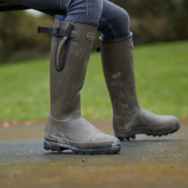 Le Chameau Men's Vierzonord Neoprene Lined Boot Brown| Saappaat