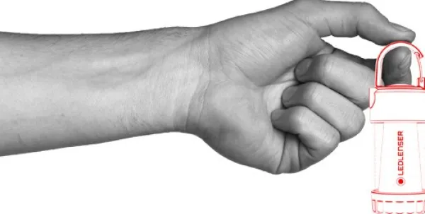 Led Lenser Muut Valaisimet^ML4 Warm Light retkilyhty, musta