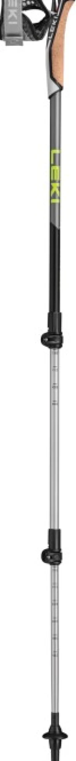 Leki Hiihto- Ja Vaellussauvat^Traveller Alu Black/Silvergray/Neonyellow