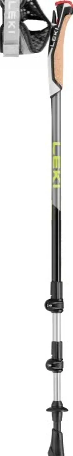 Leki Hiihto- Ja Vaellussauvat^Traveller Alu Black/Silvergray/Neonyellow