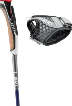 Leki Traveller Carbon Midnightblue Dark Metallic/Llight Anthracite/White| Hiihto- Ja Vaellussauvat