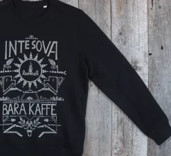 Lemmelkaffe Pitkähihaiset Paidat^Inte Sova Crewneck collegepaita, musta