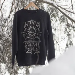 Lemmelkaffe Pitkähihaiset Paidat^Inte Sova Crewneck collegepaita, musta