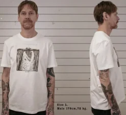 Lemmelkaffe T-Shirt Moby Trout Off White| T-paidat Ja Pikeepaidat