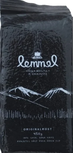 Lemmelkaffe Retkiruoat^Tummapaahtoinen Nokipannukahvi 450 g