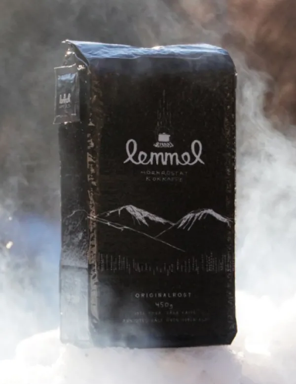 Lemmelkaffe Retkiruoat^Tummapaahtoinen Nokipannukahvi 450 g