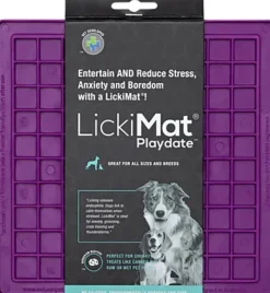 Lickimat ruokakuppi Playdate Lila 20x20 cm| Koirankupit