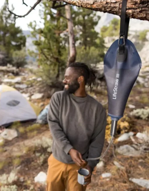 Lifestraw Juomajärjestelmät^Peak Gravity vedensuodatusjärjestelmä, 3L, tummanharmaa