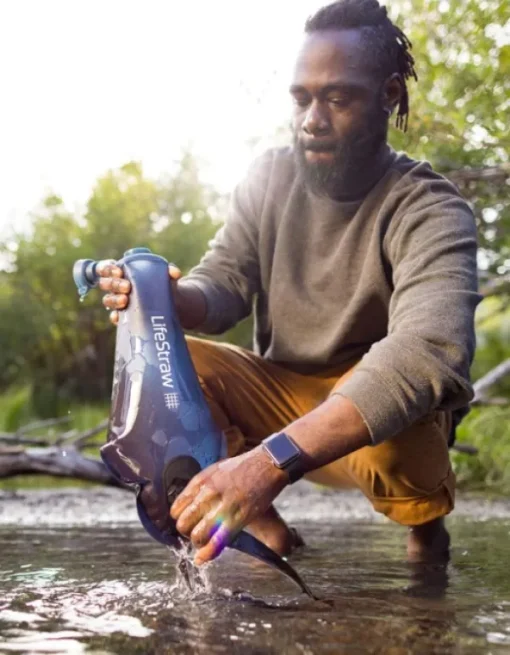 Lifestraw Juomajärjestelmät^Peak Gravity vedensuodatusjärjestelmä, 3L, tummanharmaa