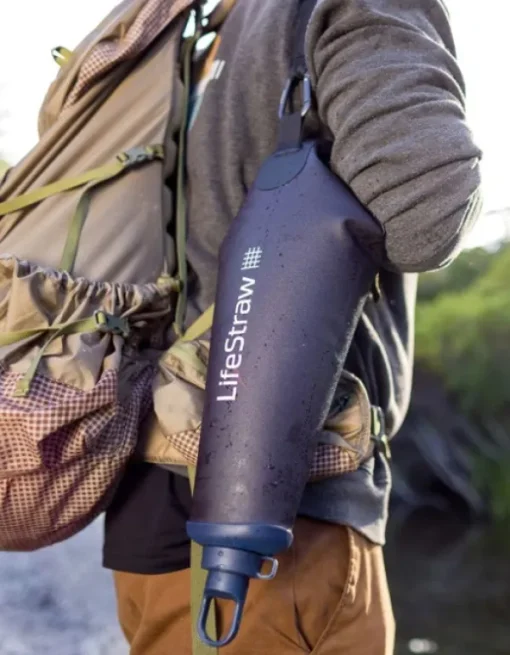 Lifestraw Juomajärjestelmät^Peak Gravity vedensuodatusjärjestelmä, 3L, tummanharmaa